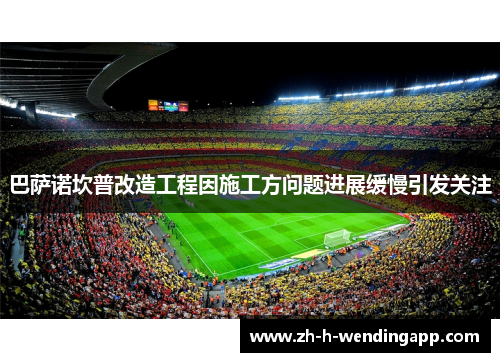 巴萨诺坎普改造工程因施工方问题进展缓慢引发关注